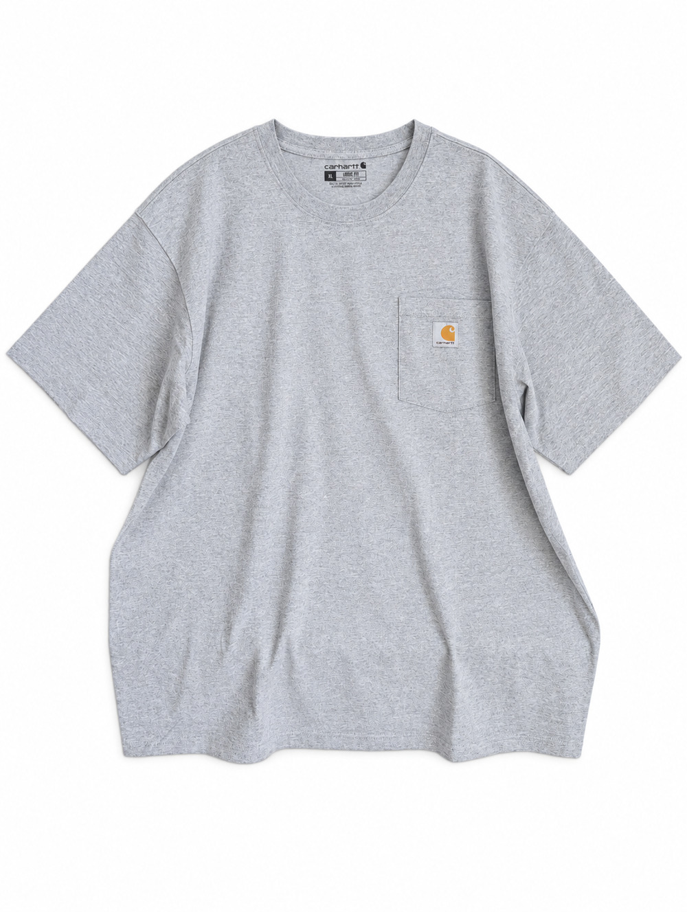 Carhartt K87 Pocket T-Shirt Mens XL Heather Gray Loose Fit NWT